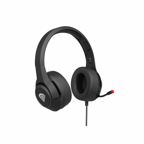 Auriculares com microfone Genesis NSG-1658 Preto