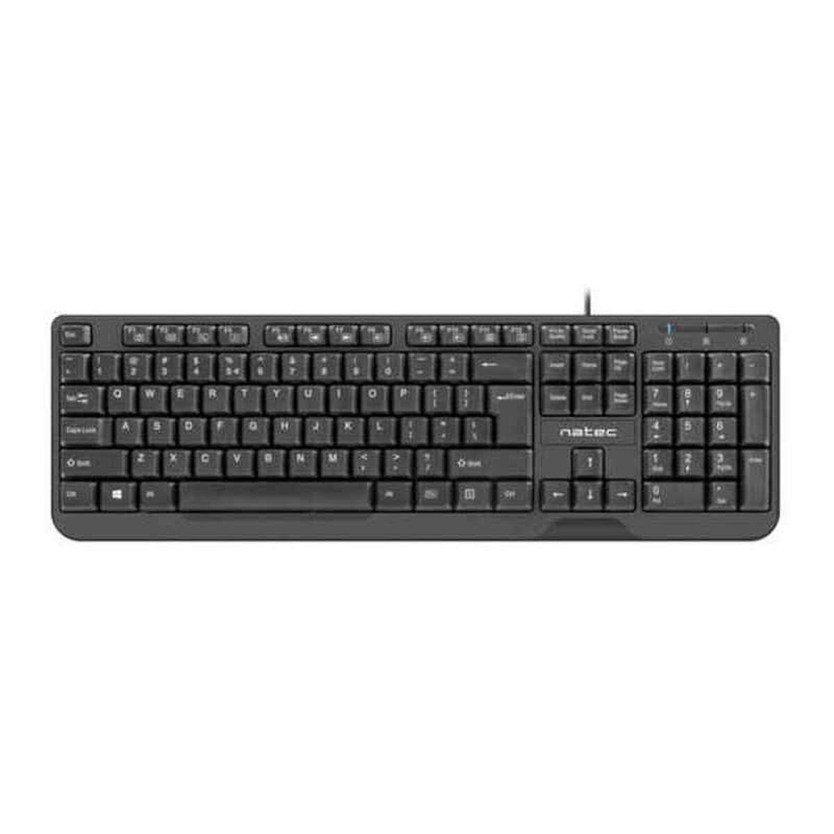 Teclado Natec NKL-1720 Preto Espanhol