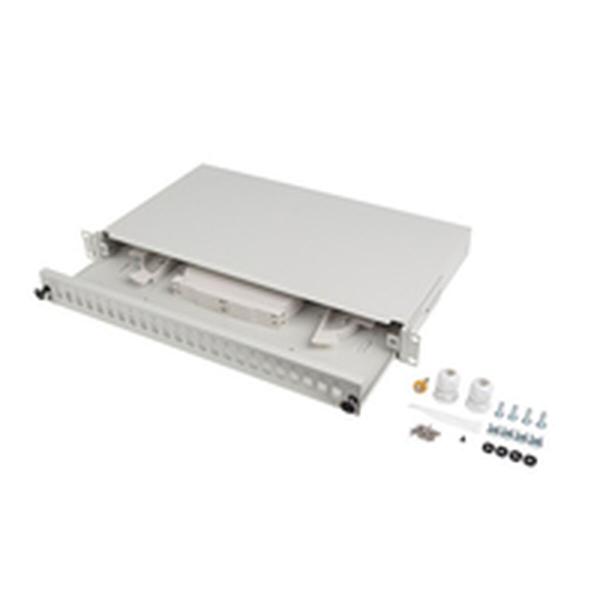 Patch Painel 24 Portas UTP Categoria 6 Lanberg FOP1-24SS-LDS