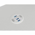 Mesa de Escritório Gaming Gaming Genesis NDS-1802 Branco