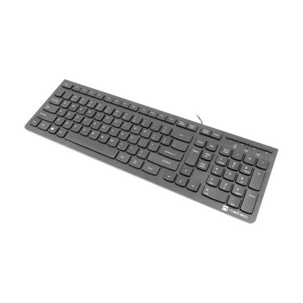 Teclado Natec NKL-1829 Verde Inglês EEUU QWERTY