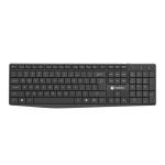 Teclado e Rato Natec NZB-1989 Preto QWERTY Qwerty US