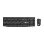 Teclado e Rato Natec NZB-1989 Preto QWERTY Qwerty US