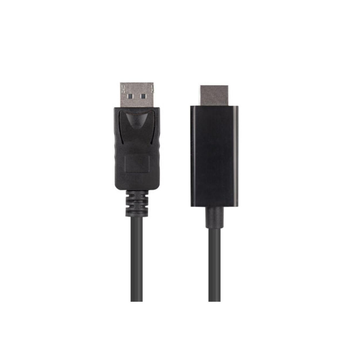 Cabo DisplayPort a HDMI Lanberg CA-DPHD-11CC-0010-BK 1 m