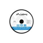 Cabo HDMI Lanberg CA-HDMI-20FB-0100-BK Preto 10 m