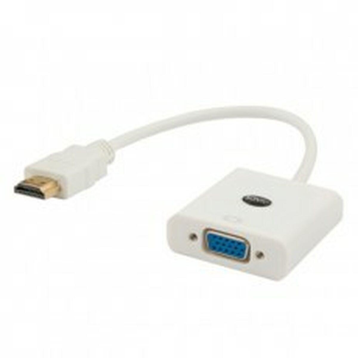 Adaptador HDMI para VGA Savio CL-27B Branco