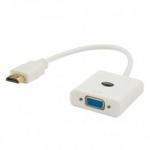 Adaptador HDMI para VGA Savio CL-27B Branco