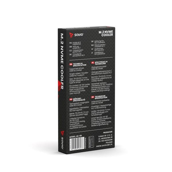 Dissipador Savio AK-60