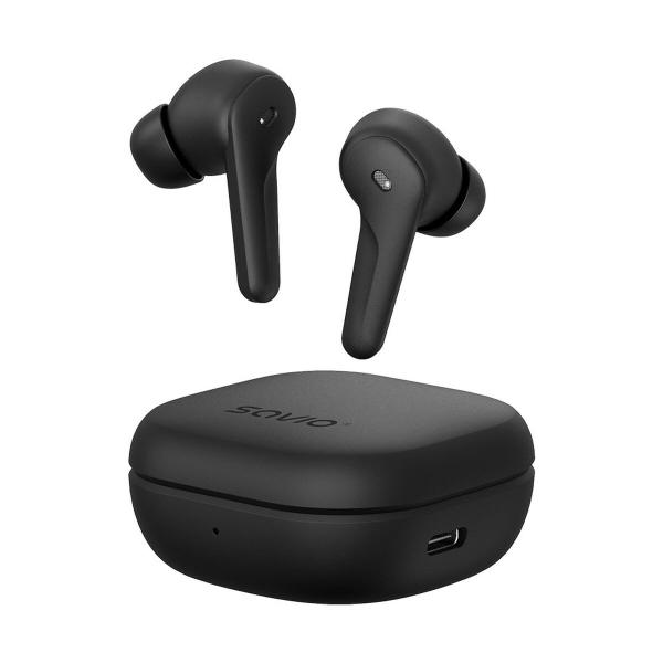 Auriculares in Ear Bluetooth Savio TWS-12 Preto