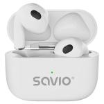 Auriculares sem fios Savio TWS-01PRO Branco