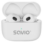 Auriculares sem fios Savio TWS-01PRO Branco
