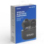 Auriculares sem fios Savio TWS-02 PRO Preto black