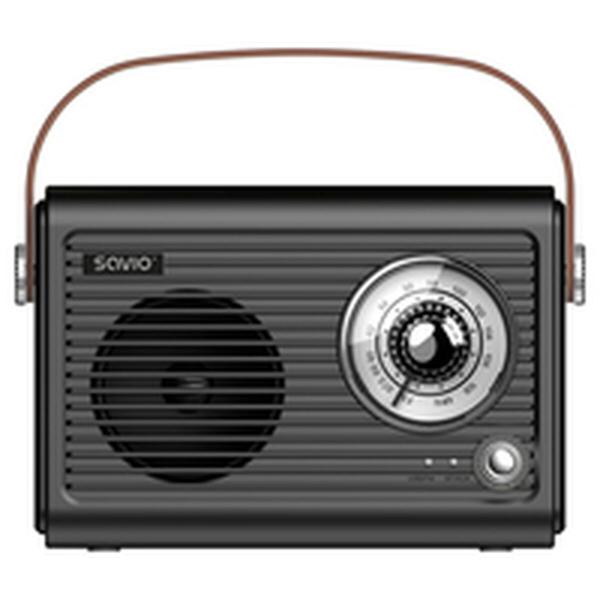 Rádio Portátil Savio RS-01 Preto