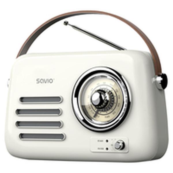 Rádio Portátil Savio RS-02 Branco