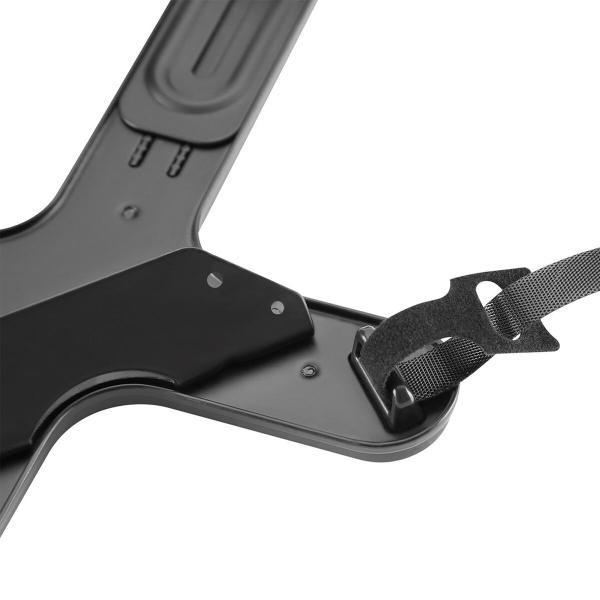 Mesa de Escritório MacLean MC-836 11"-17" Preto 59 x 32 x 36 cm