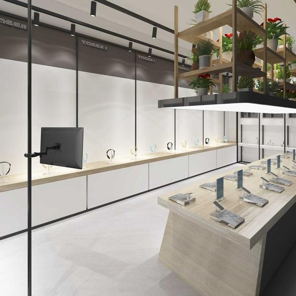 Suporte de Mesa para Ecrã MacLean MC-984 17"