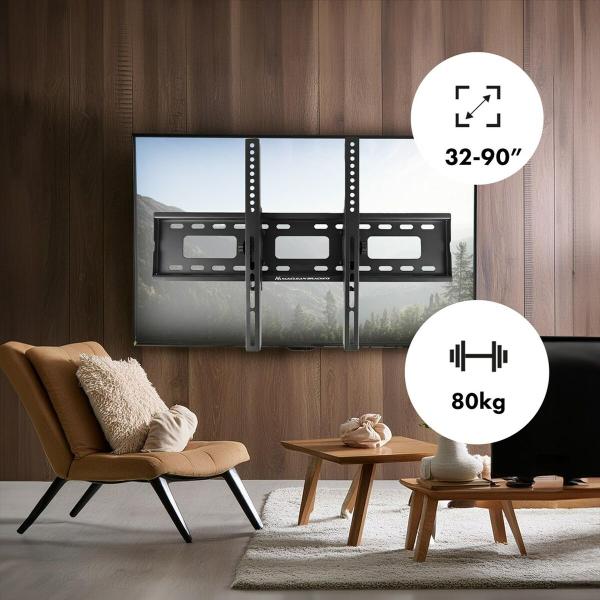 Suporte TV MacLean MC-421 32" 90" 80 kg
