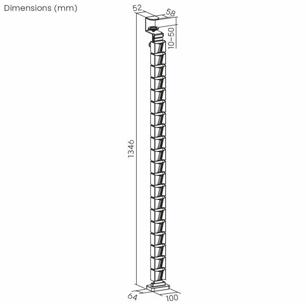 Organizador de Cabos Nano RS RS125