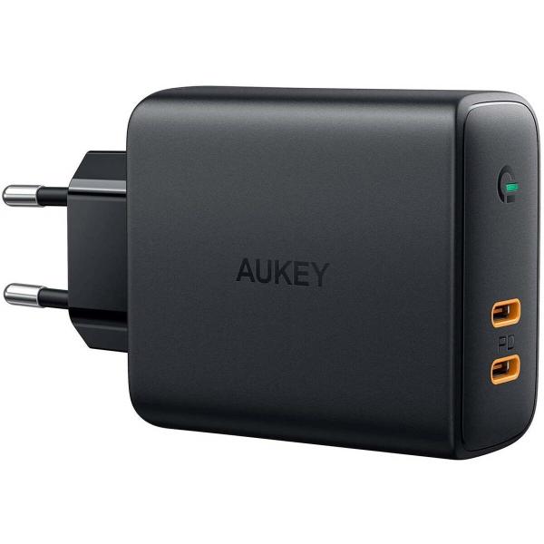 Carregador de Parede Aukey PA-D5 Preto