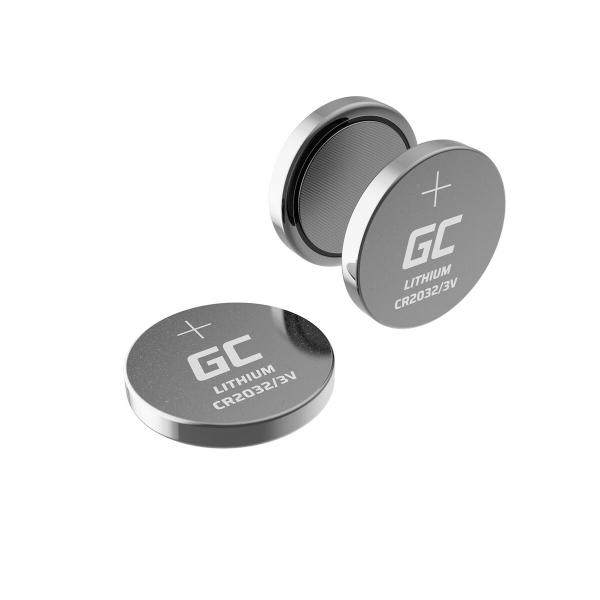 Pilha de Lítio Green Cell XCR01 220 mAh 3 V (10 Unidades)