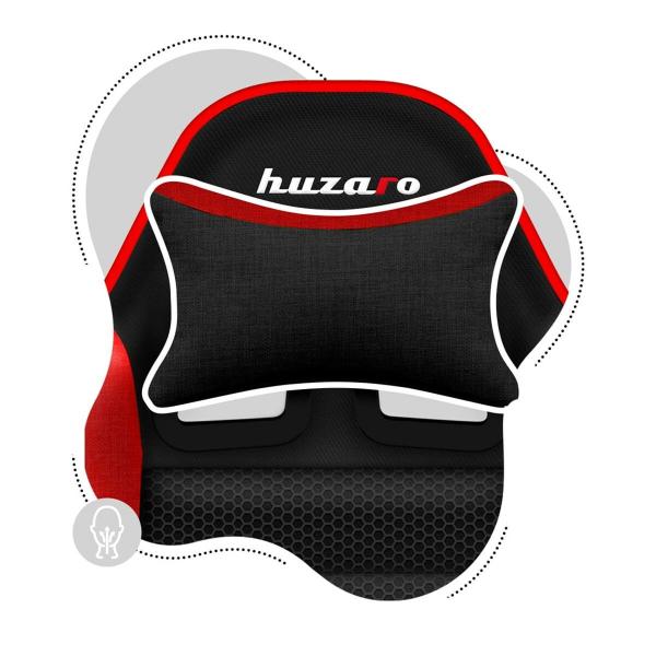 Cadeira de Gaming Huzaro HZ-Ranger 6.0 Preto Vermelho Meninos
