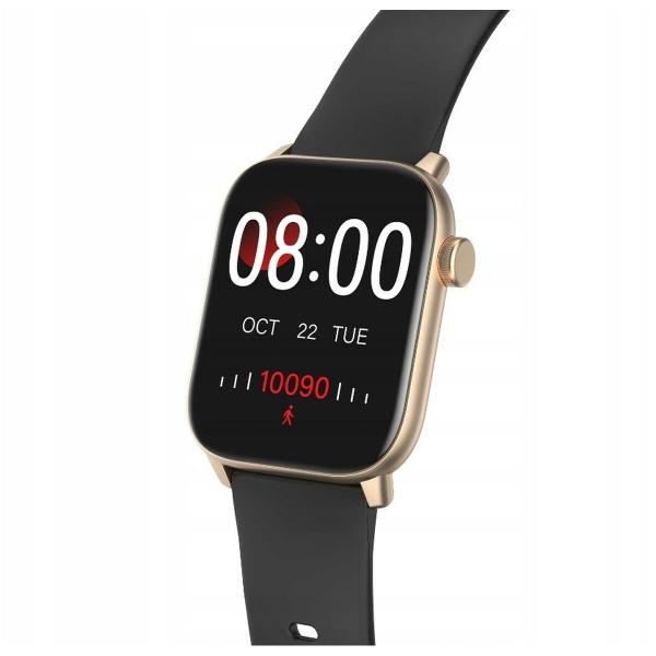 Smartwatch Oromed ORO SMART FIT 6 Preto Dourado 1,69"