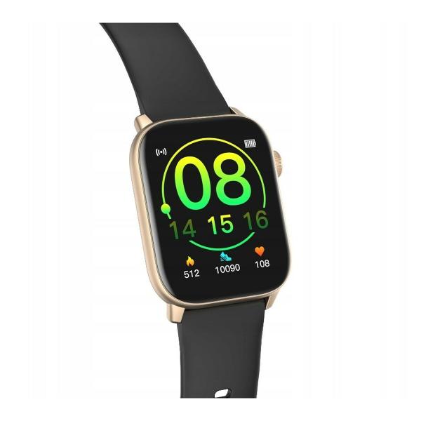Smartwatch Oromed ORO SMART FIT 6 Preto Dourado 1,69"