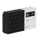 Rádio Adler pll fm ad 1908 Preto Branco