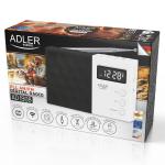 Rádio Adler pll fm ad 1908 Preto Branco