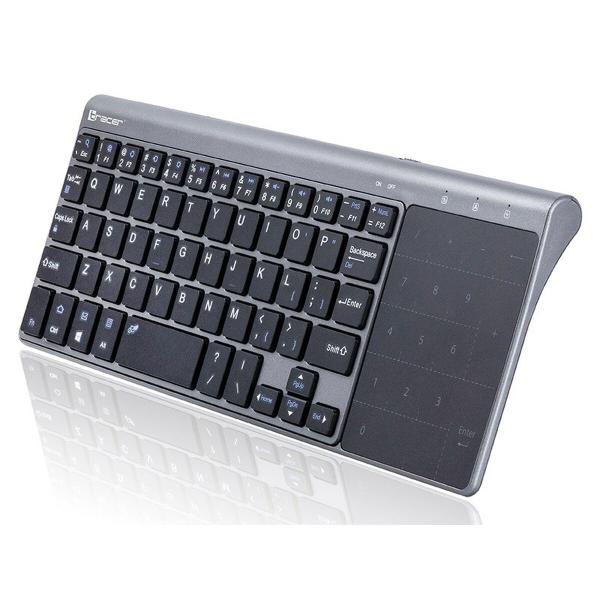 Teclado Tracer TRAKLA46934 Prateado Preto/Cinzento