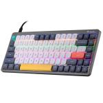 Teclado mecânico Tracer TRAKLA47279 Branco Multicolor QWERTY