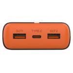 Powerbank Tracer TRABAT47516 Preto Laranja 20000 mAh 74 WH