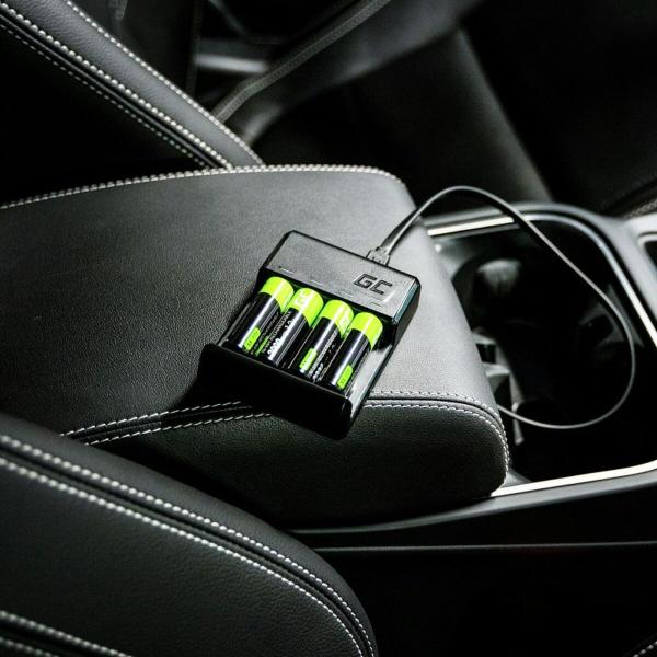 Carregador portátil Green Cell GC VitalCharger Preto