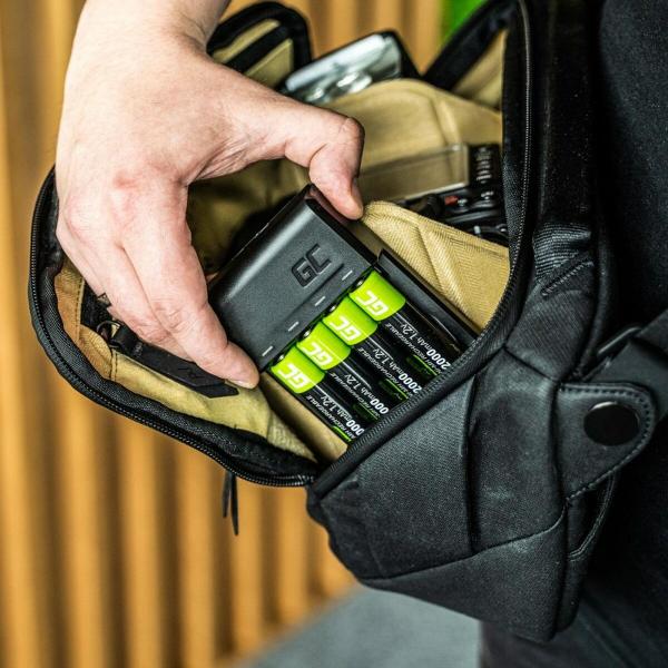 Carregador portátil Green Cell GC VitalCharger Preto