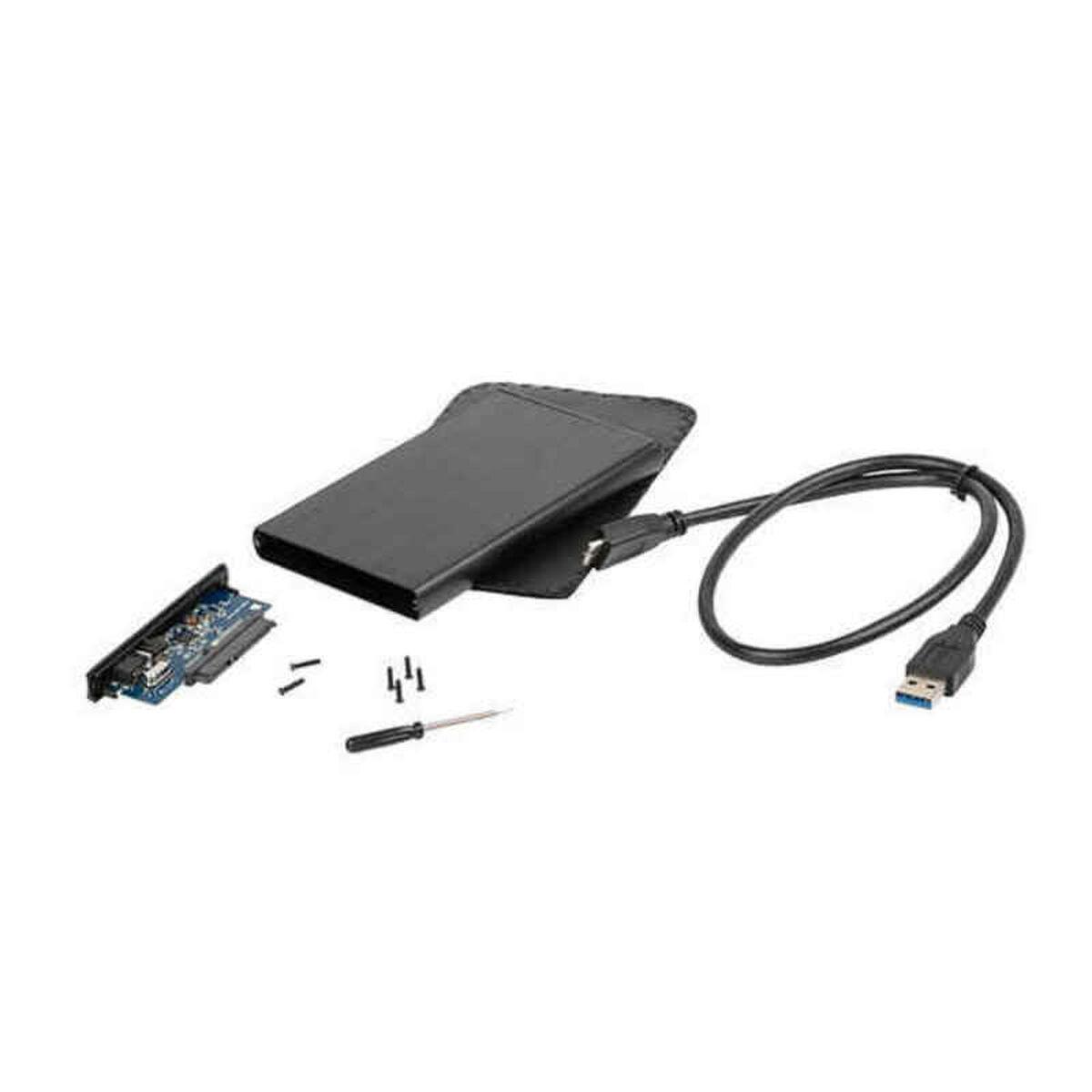 Invólucro de Disco Rígido Natec NKZ-0275 2,5" USB 2.0 480 MBit/s Preto