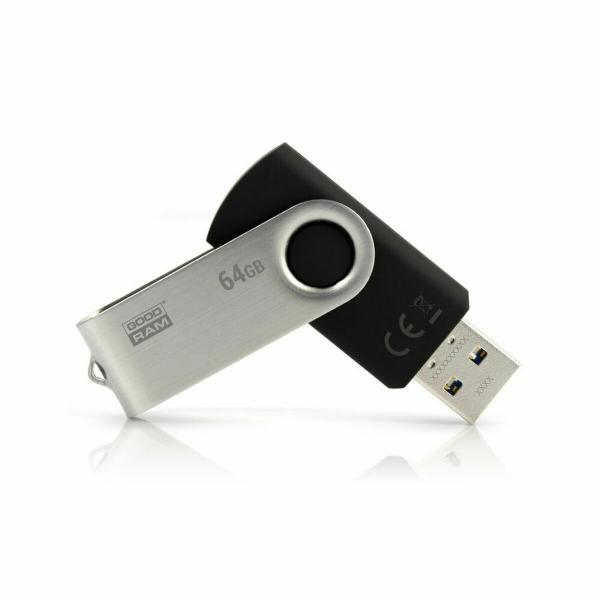 Pendrive GoodRam UTS3 USB 3.1 Preto 64 GB