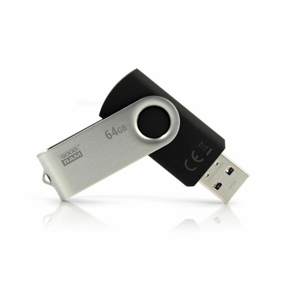 Pendrive GoodRam UTS3 USB 3.1 Preto 64 GB