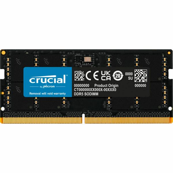 Memória RAM Crucial CT32G48C40S5 32 GB DDR5 SDRAM DDR5 4800 MHz CL40