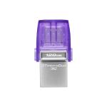 Pendrive Kingston DTDUO3CG3/128GB Preto Roxo Aço 128 GB Outros