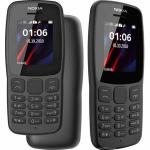 Smartphone Nokia 106 1,8" mediatek 6261d 4 MB Preto