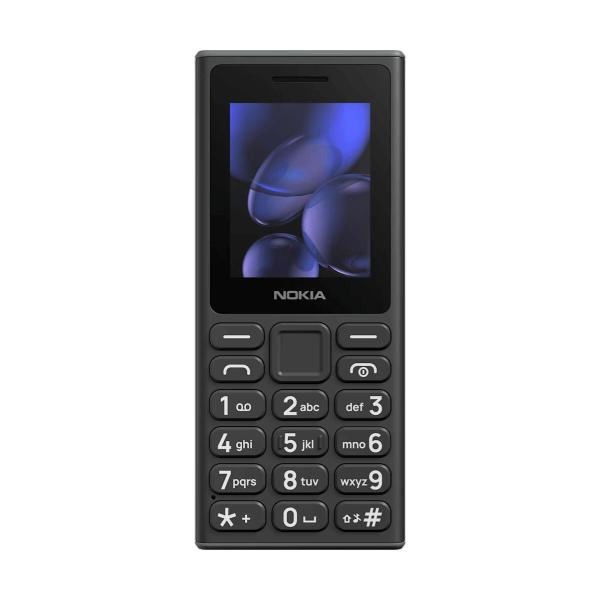 Telefone Móvel para Idosos Nokia 105 (2024) Preto 4 MB Single Core™ 1,8"