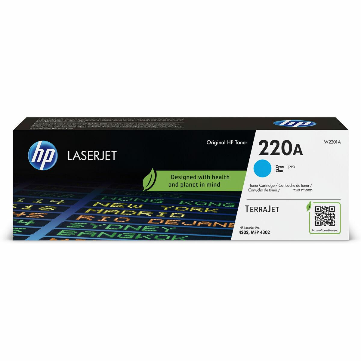 Tinteiro de Tinta Original HP W2201A Ciano