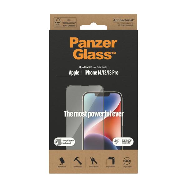 Protetor de ecrã para o telemóvel Panzer Glass 2783 Apple iPhone 13 Pro iPhone 13 iPhone 14