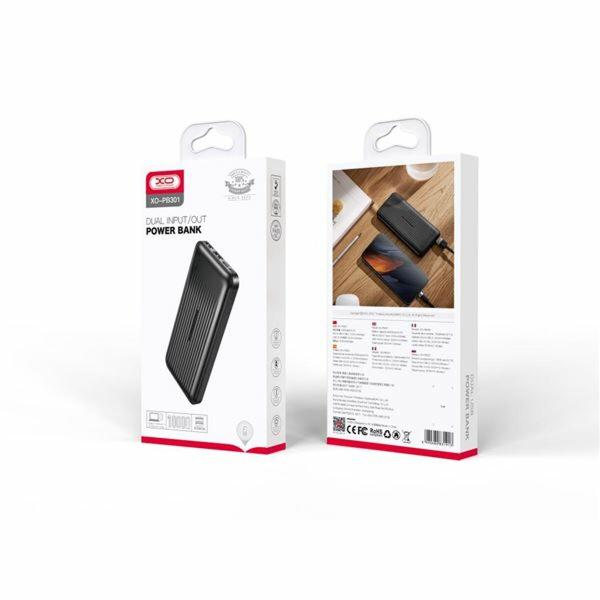 Powerbank XO Preto 10000 mAh