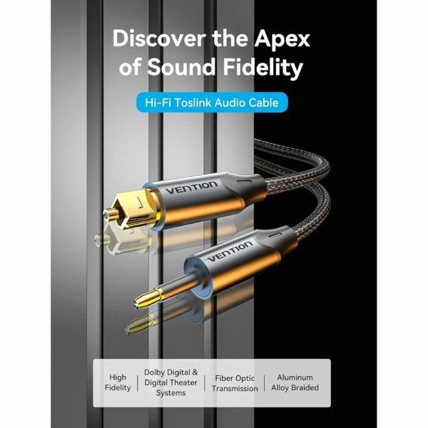 Cabo de fibra ótica Vention BKCBG 1,5 m