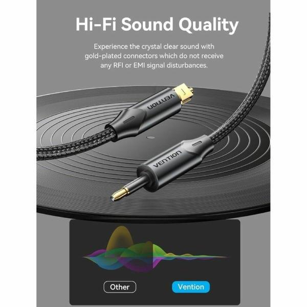 Cabo de fibra ótica Vention BKCBG 1,5 m