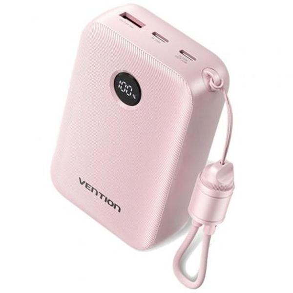 Powerbank Vention FKBP0-C Cor de Rosa