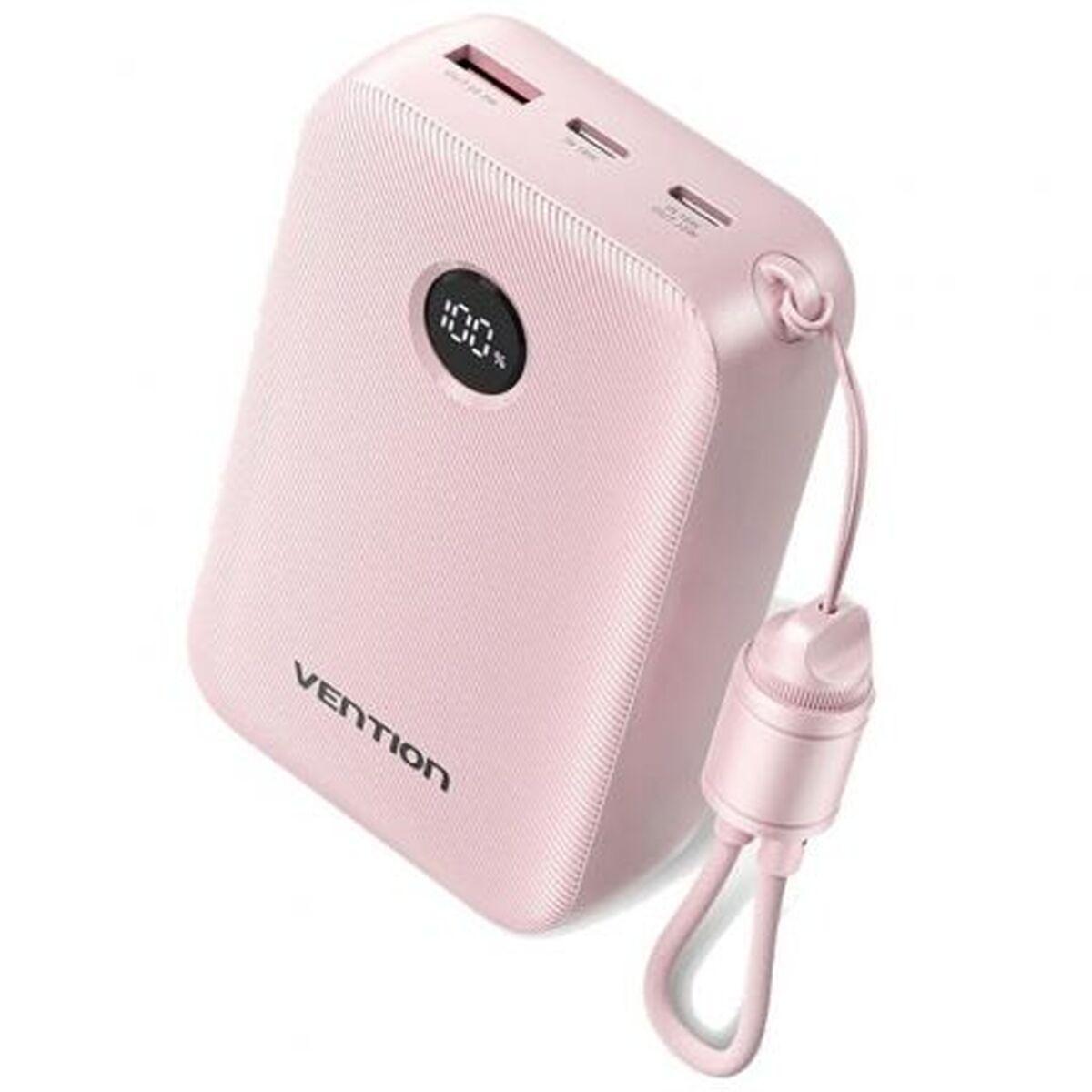 Powerbank Vention FKBP0-C Cor de Rosa