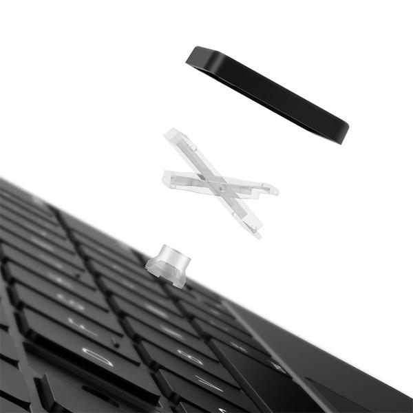 Teclado Baseus ARJK020013 Cinzento