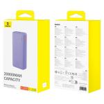 Powerbank Baseus P10022804513-00 Violeta 20000 mAh 74 WH